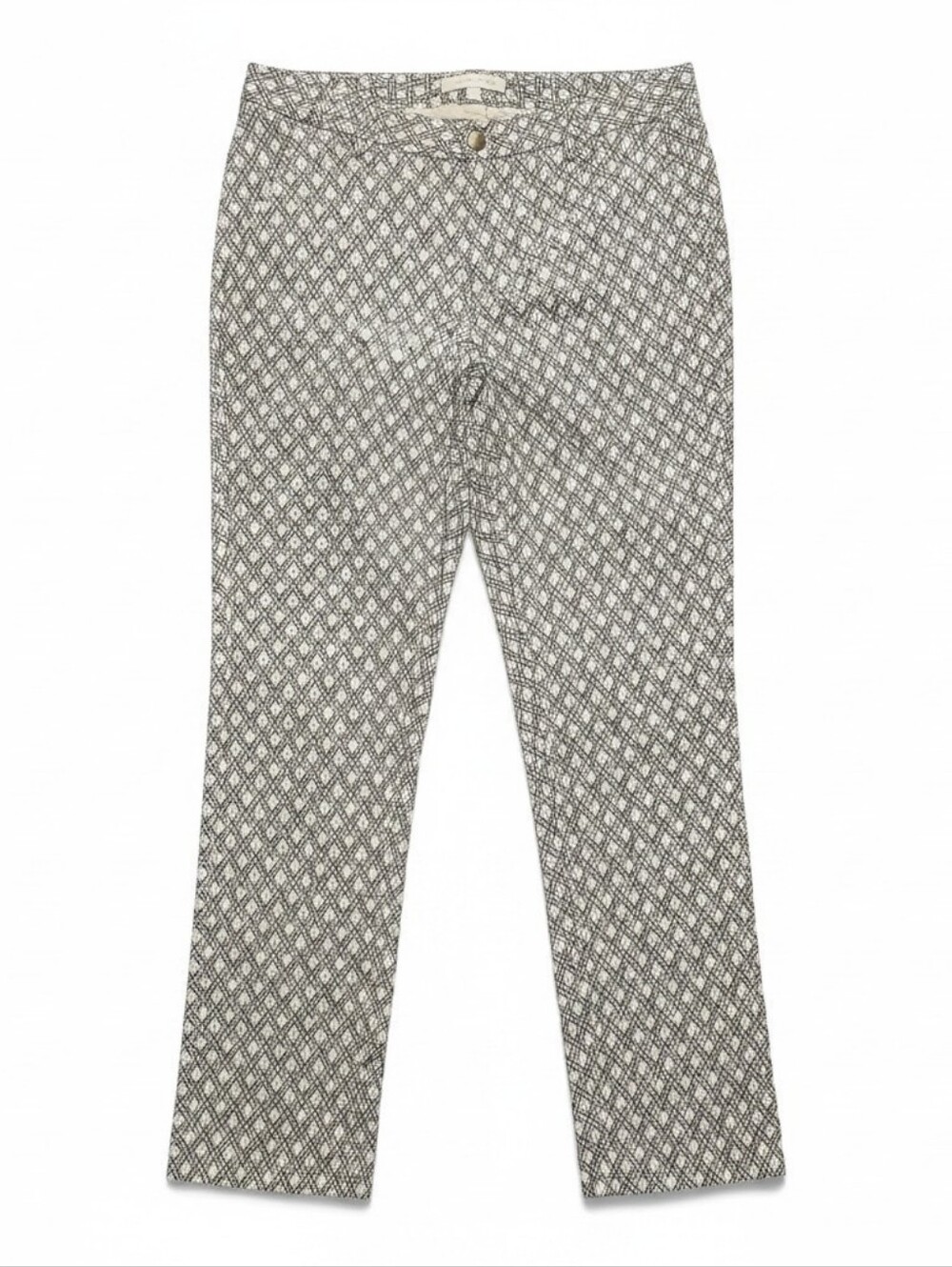 🔥NEW🔥 Etcetera Geometric Pattern Straight Leg Trousers, Size 6